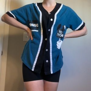 Disney Baseball Jersey style Top